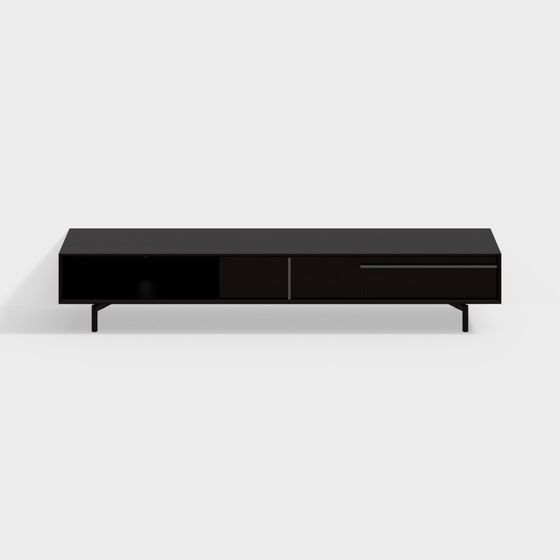 Modern Minimalist TV Cabinet 3D Model