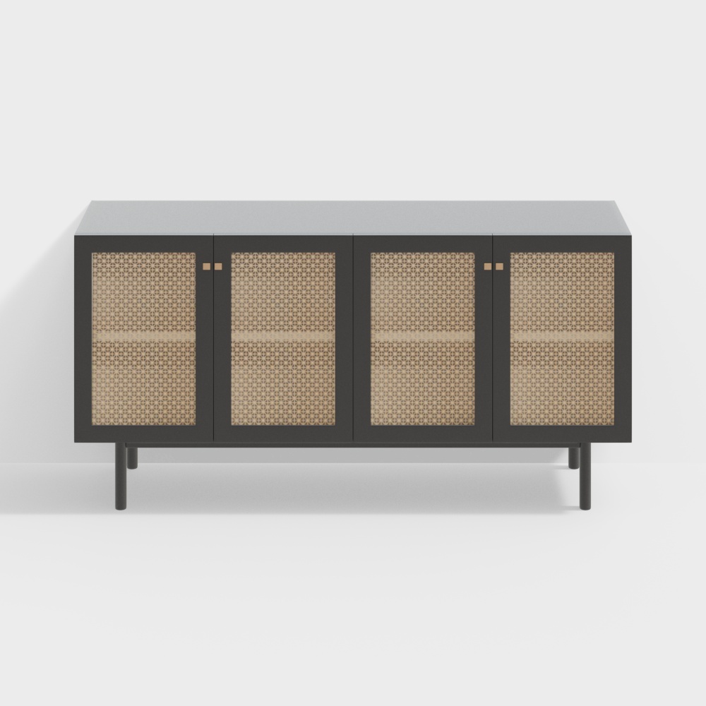 Kệ TV Piran 4 cửa 2 kệ