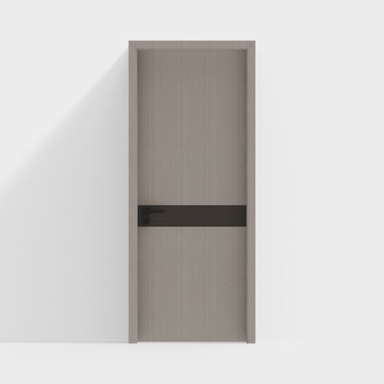 Minimalist Door 3D model