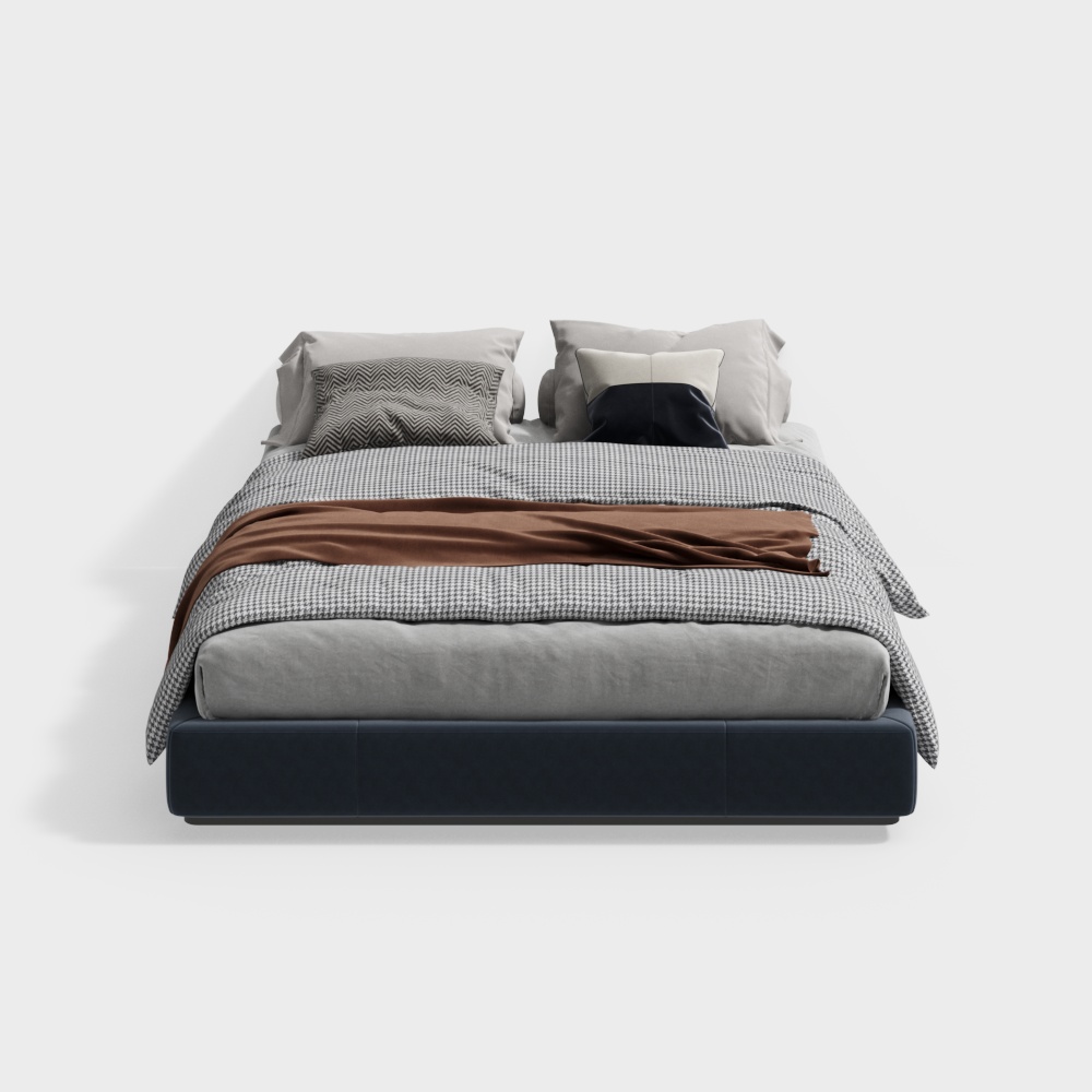 Lit bleu moderne pour enfants 100684239-1