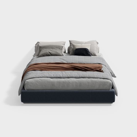 Lit bleu moderne pour enfants 100684239-1