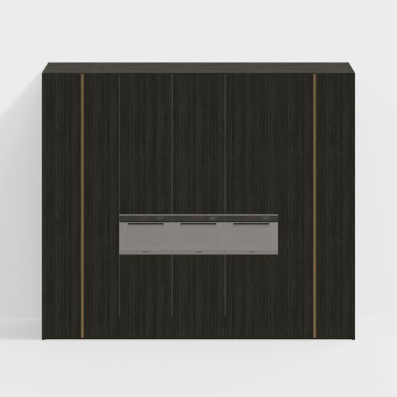 City View Cabinet 3D model for Modern Interiors