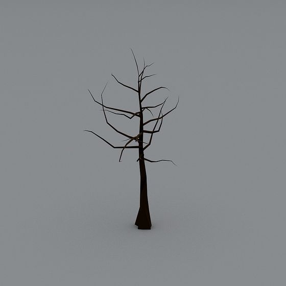Low Poly Dead Tree 3D model