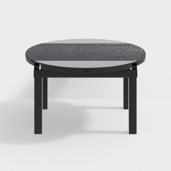 City Corner Round Table 3D Model