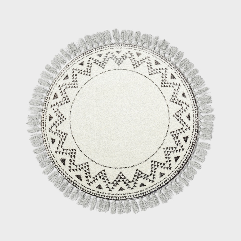 Alfombras redondas nórdicas