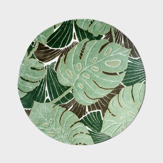 Tropical Leaf Rug 3D Model