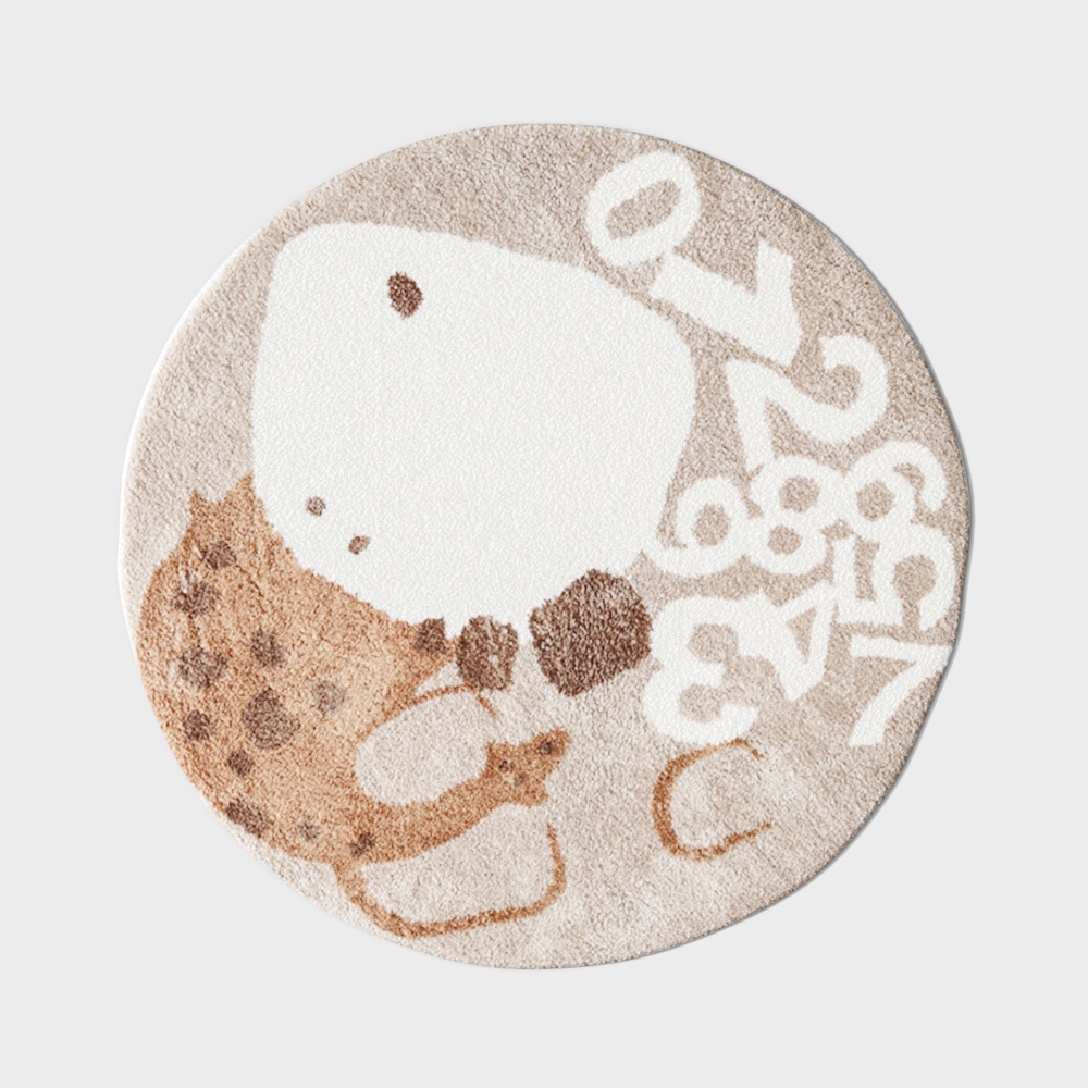 Round Dream Rug 3D model