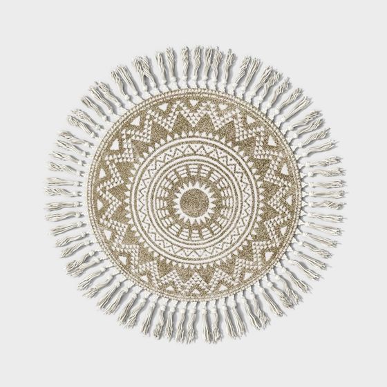 Boho Round Rug 3D model