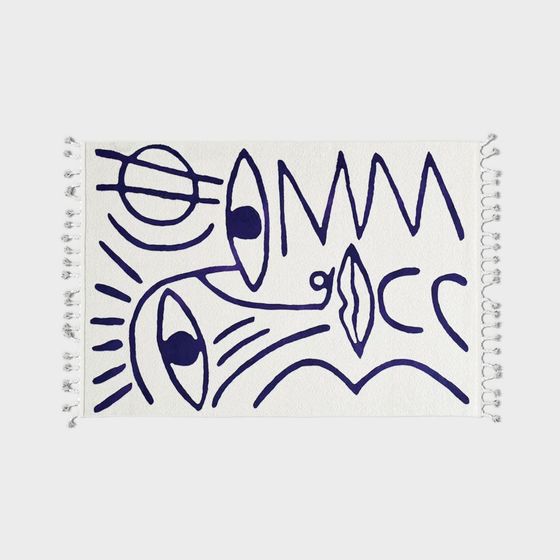 Abstract Art Carpet 3D model