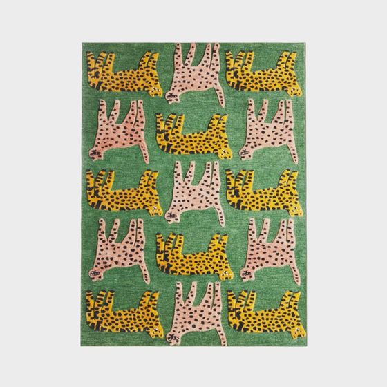 Safari Dreams 3D model - Vibrant Leopard Pattern Carpet