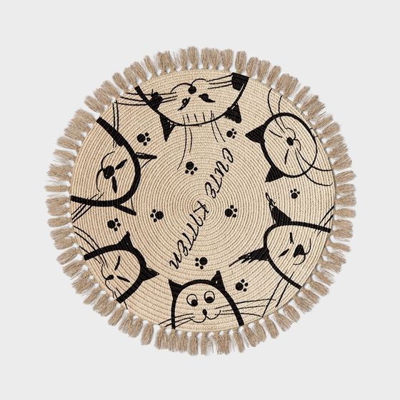 Cute Cats Rug 3D model