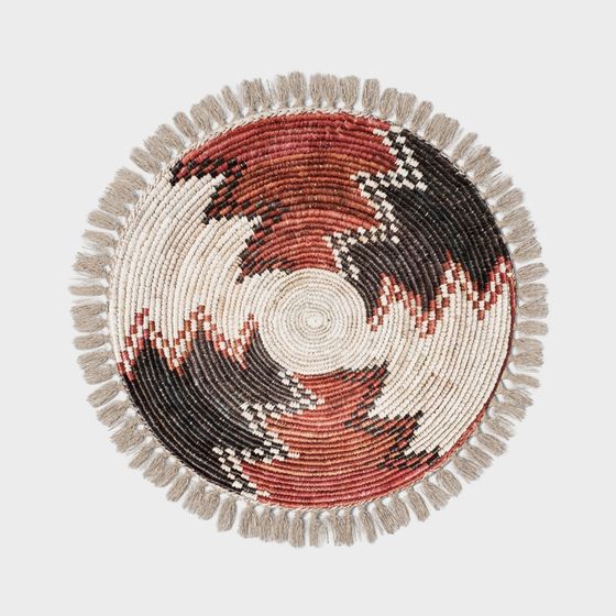 Vibrant Round Carpet 3D Model