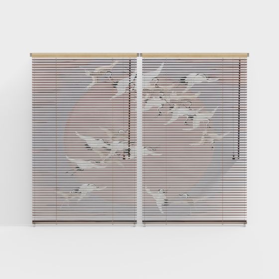 Misty Window 3D model for Creative Spaces