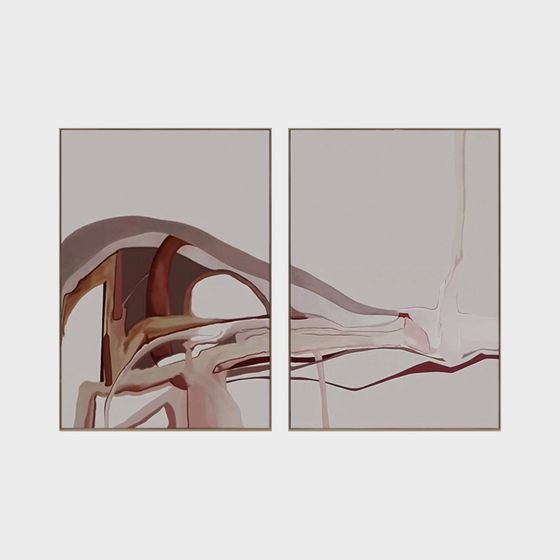 Streamlined Abstract Painting 3D model