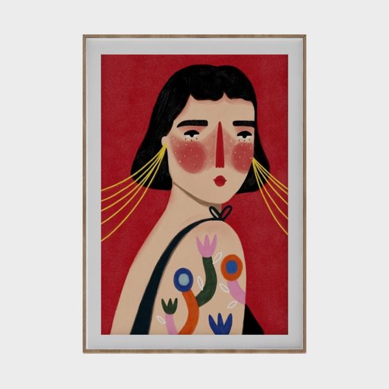 Скандинавская декоративная живопись