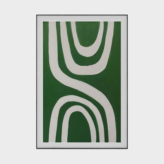 Abstract Curves 3D model - A Fusion of Art and Geometry