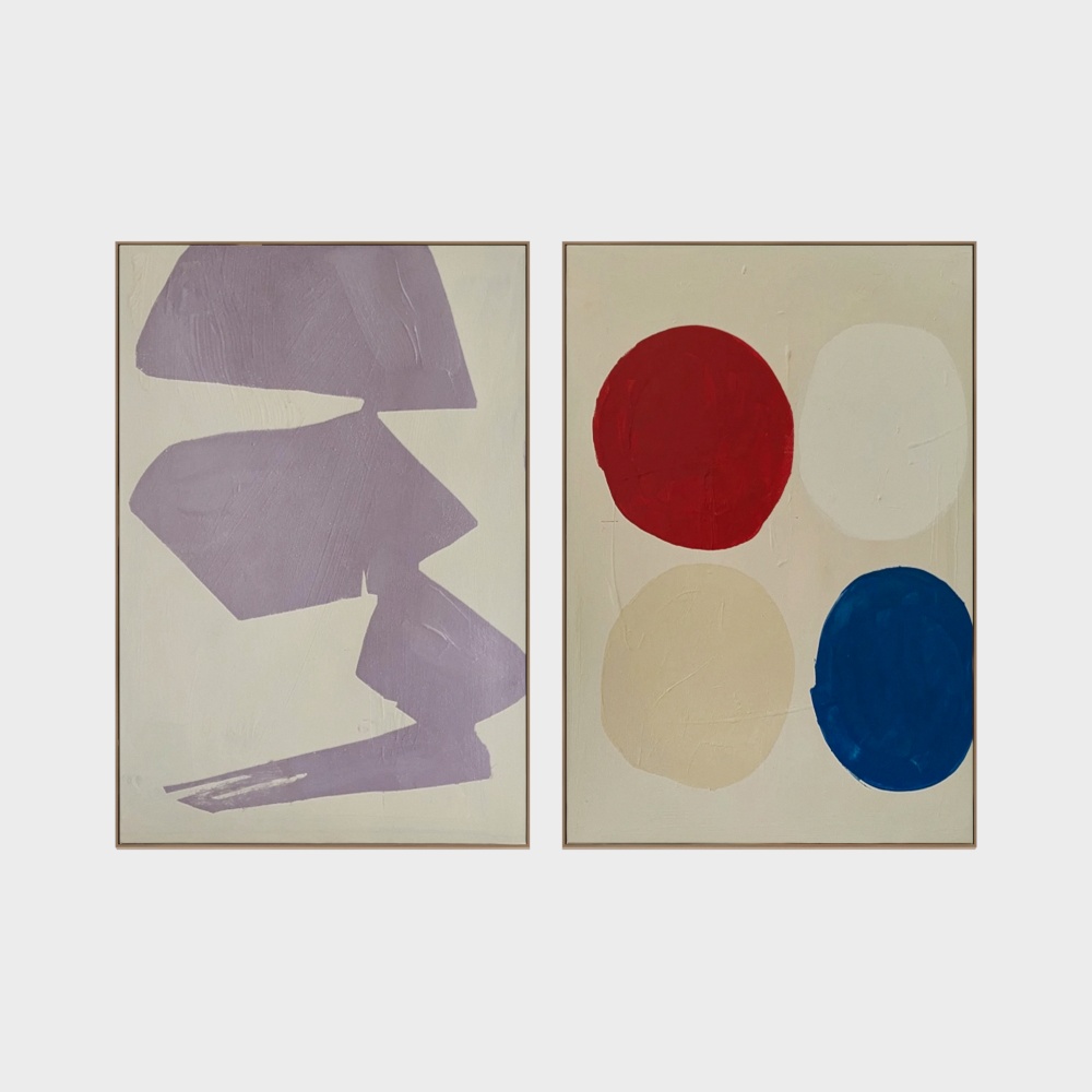 Abstract Frame 3D Model – Colorful Geometric Design