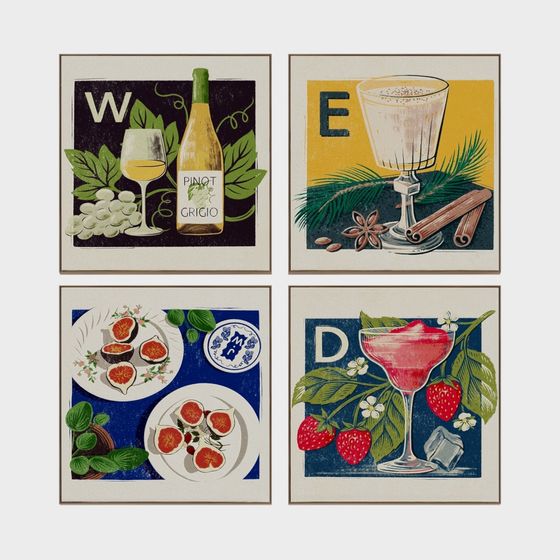 Vintage Wine and Cuisine 3D model