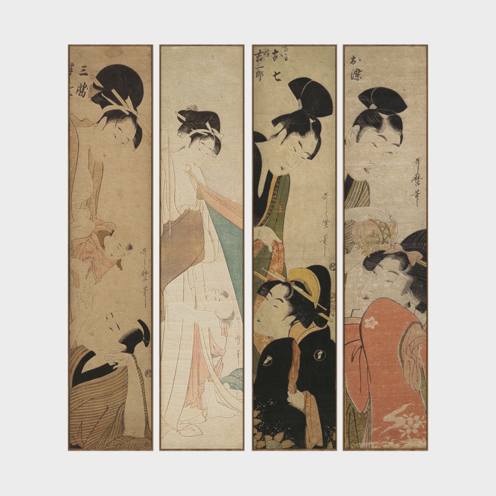 일본 장식 그림