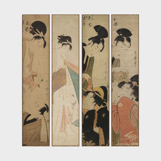 일본 장식 그림