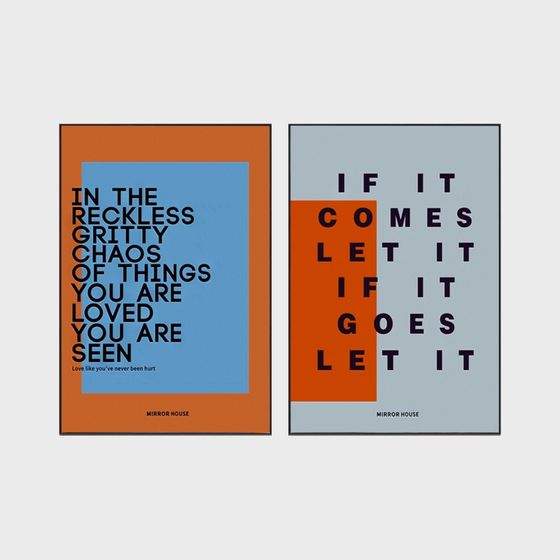 Mirror House Low Poly 3D Model