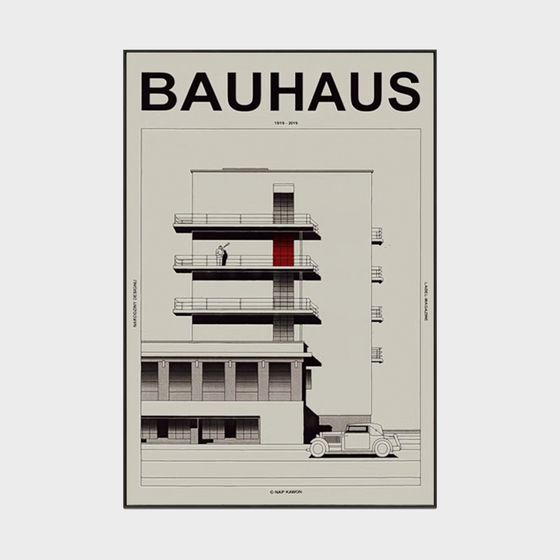 Bauhaus Building 3D model
