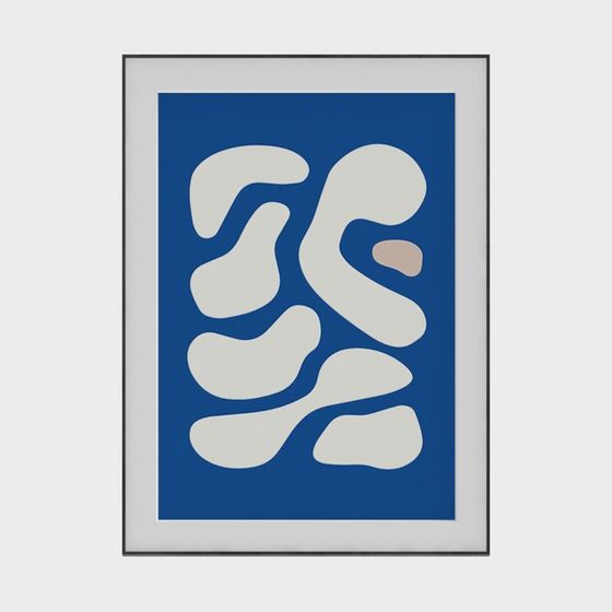 Streamlined Abstract Artwork 3D model