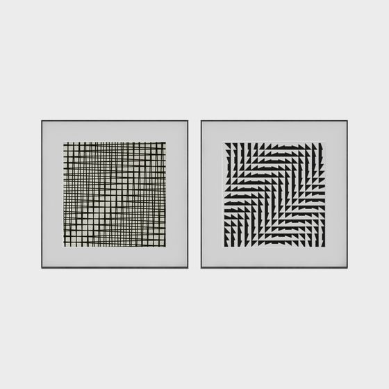 Geometric Maze 3D Model for Unique Visual Experience