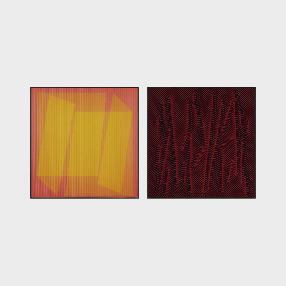 Geometric Abstract Painting 3D model