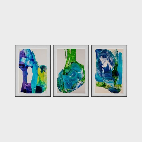 Colorful Abstract Art 3D Model for Creative Projects