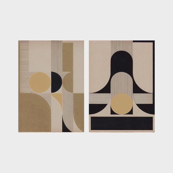 Abstract Geometric 3D model