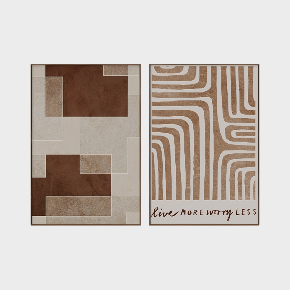 侘び寂び装飾画