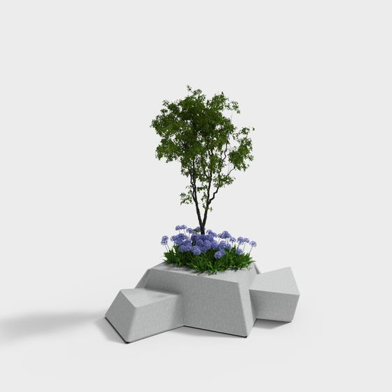 Lively 3D Tree Model for Innovative Projects