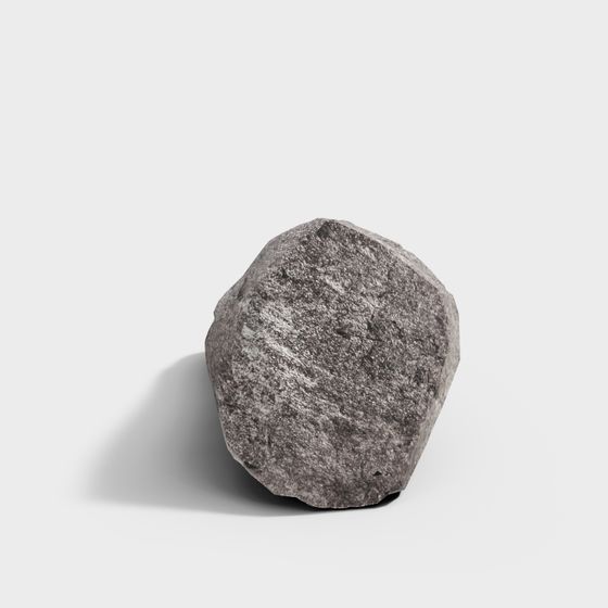 Natural Stone 3D Model for Creative Projects