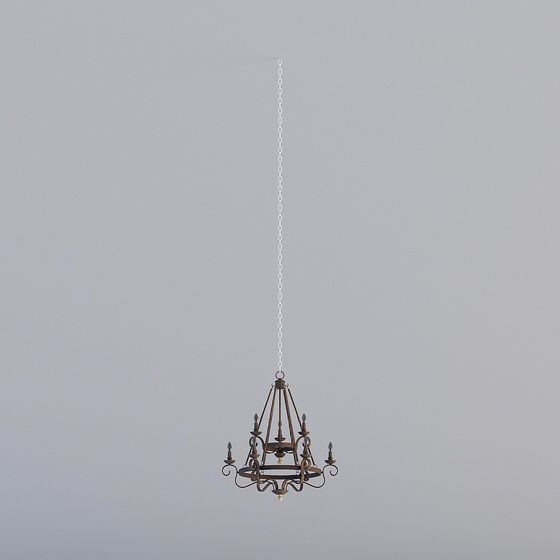 #48 クオイゼル+ノーブル+32 幅広+ラスティック+ブラックシャンデリア