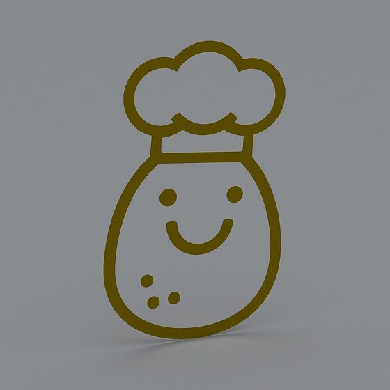 Charming Baker Buddy 3D model