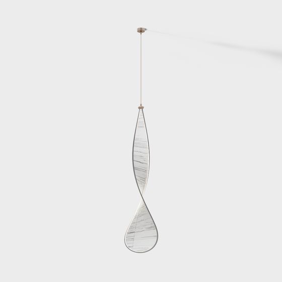 Luminous Chandelier 3D model