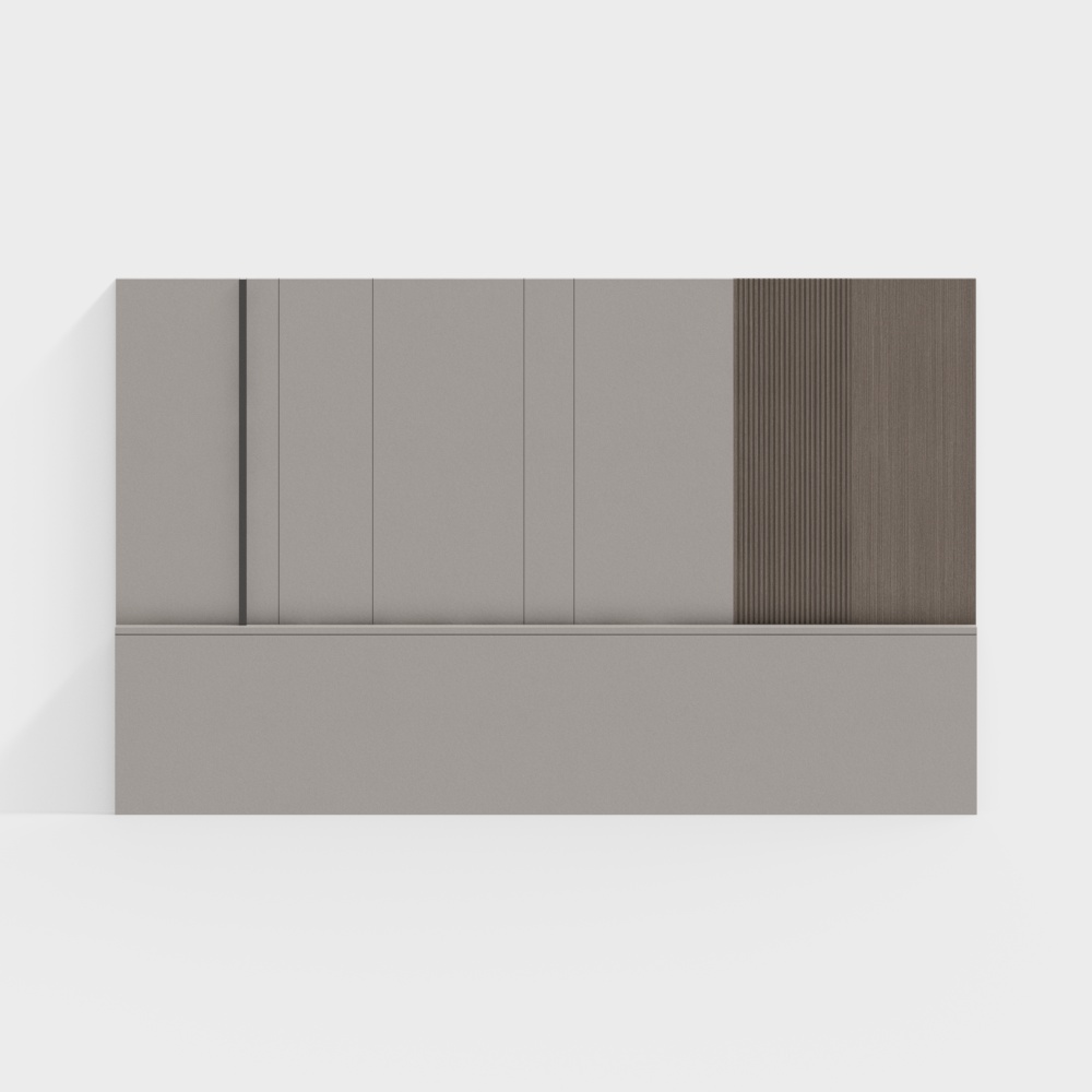 Master bedroom background wall