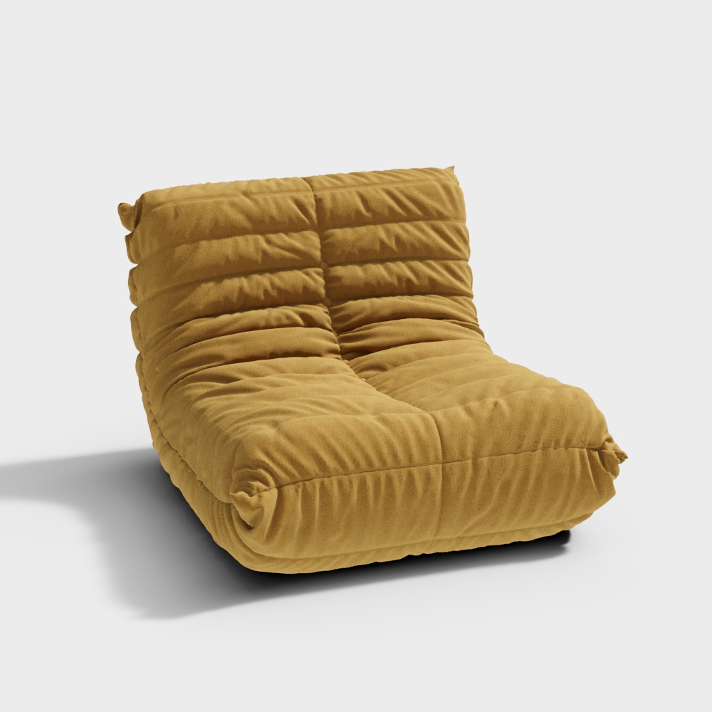 Caterpillar sofa yellow unit