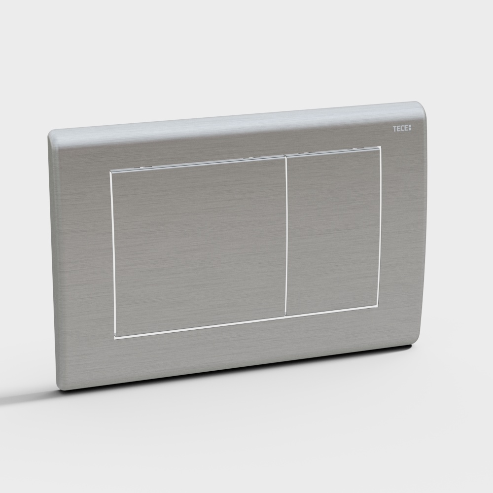 TECE-TECEplanus Series-Flushing Panel-TECEplanus Brushed Stainless Steel Panel