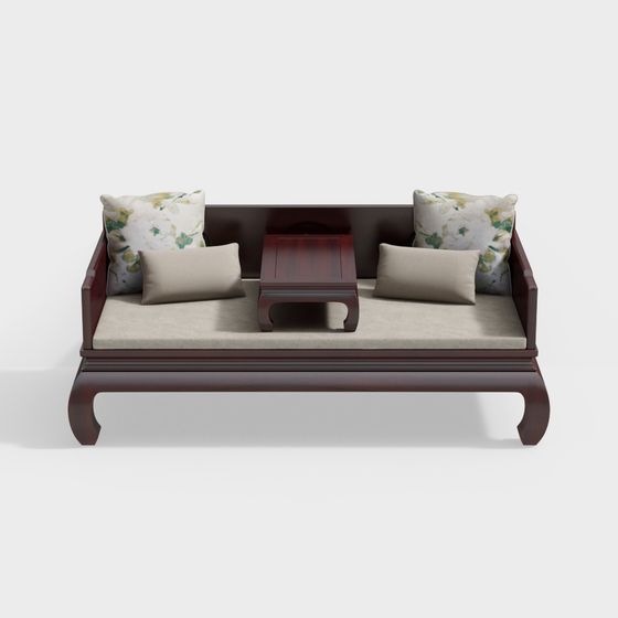 Classic Elegance 3D Sofa Model