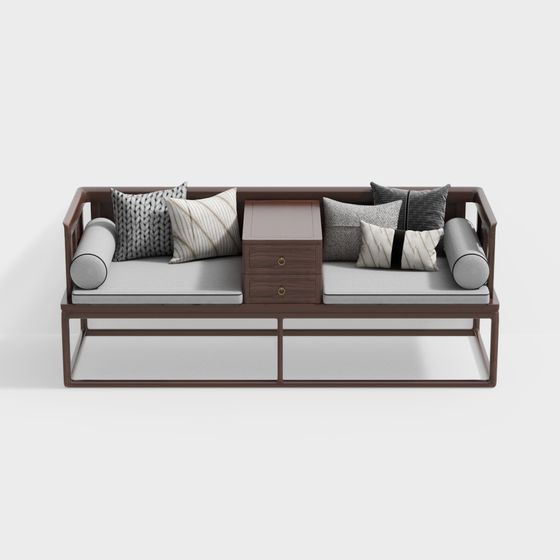 Urban Comfort Sofa 3D model for Modern Interiors