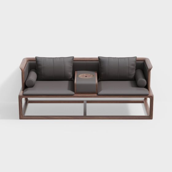 Modern Minimalist 3D Sofa Model Design