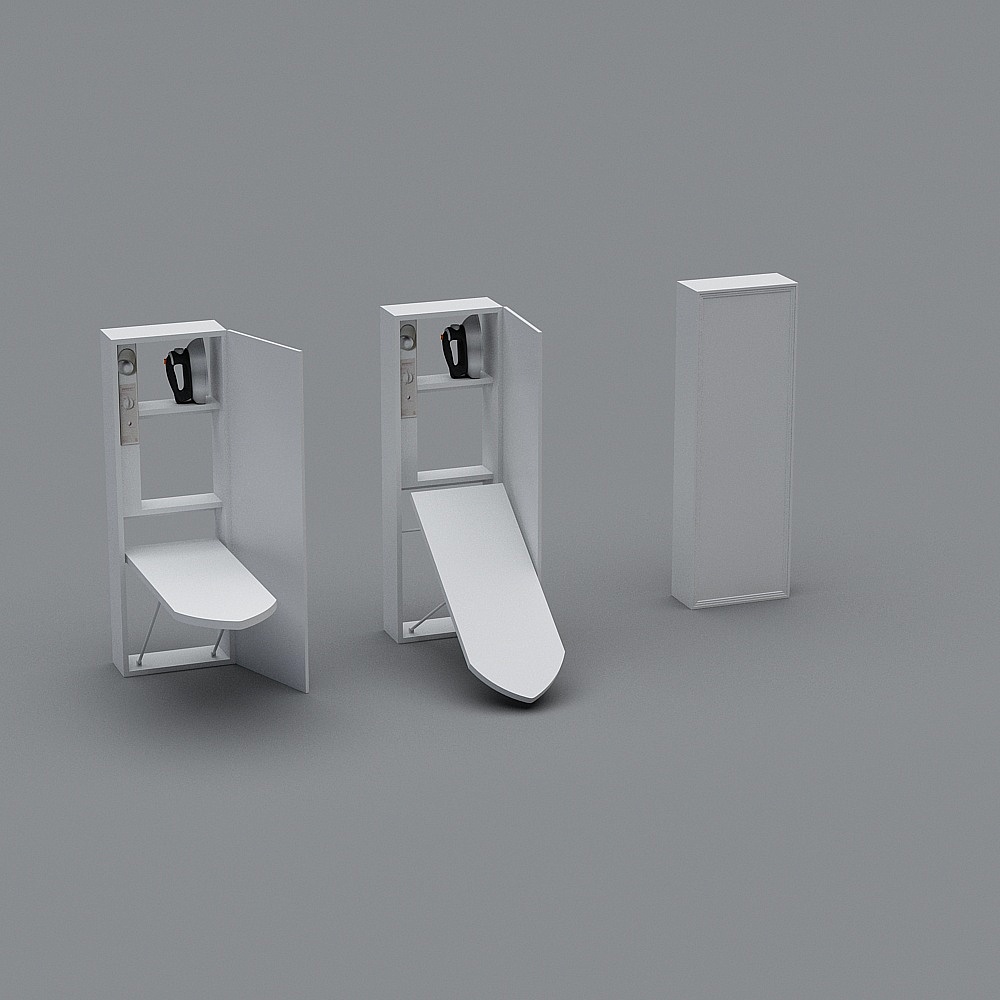Foldable Ironing Board 3D model for Modern Design