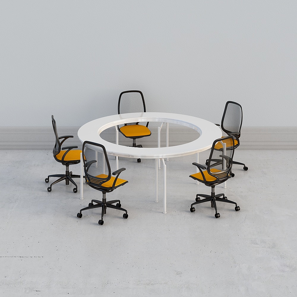 Sedia da Scrivania Rotonda Piccola 0.1 Ufficio