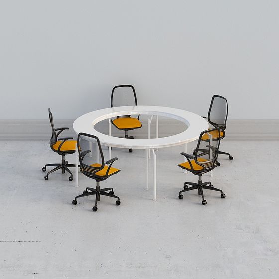 Sedia da Scrivania Rotonda Piccola 0.1 Ufficio