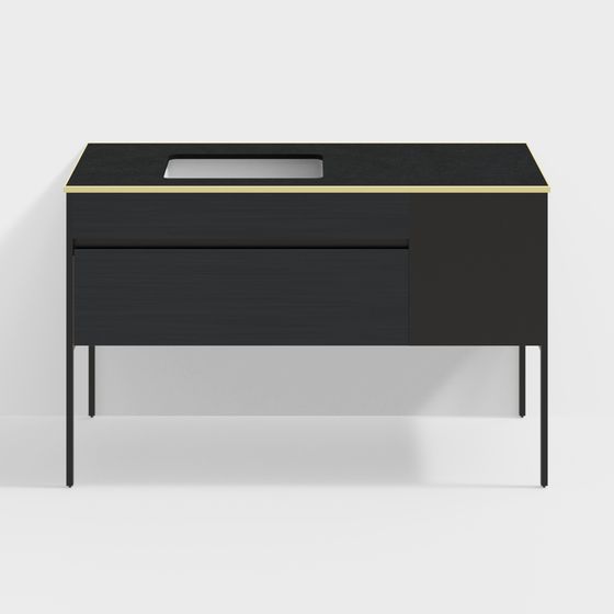 Urban Office Desk 3D model