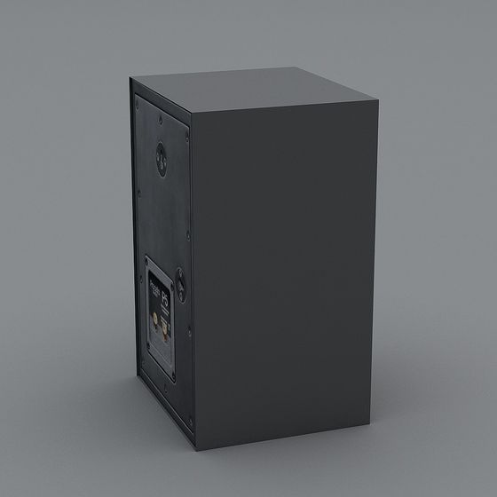 Industrial Speaker 3D model with High Detail