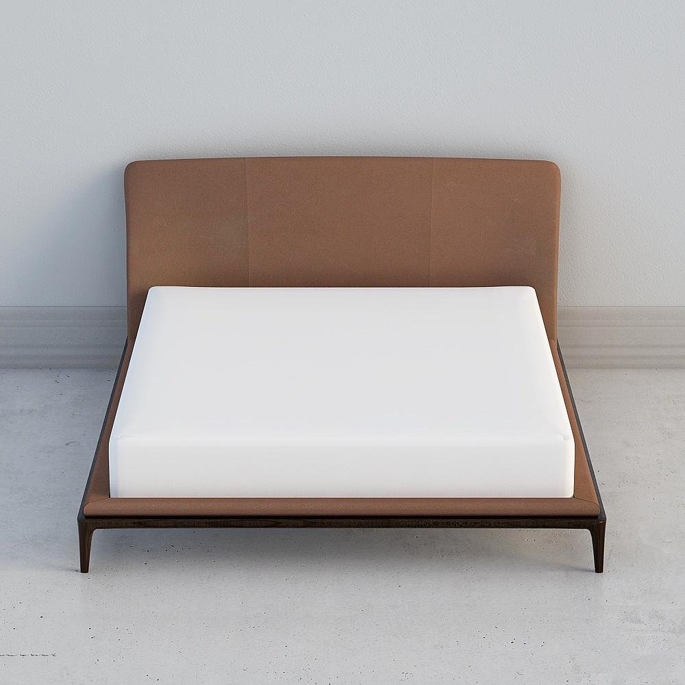 Modern Minimalist Bed Frame 3D model