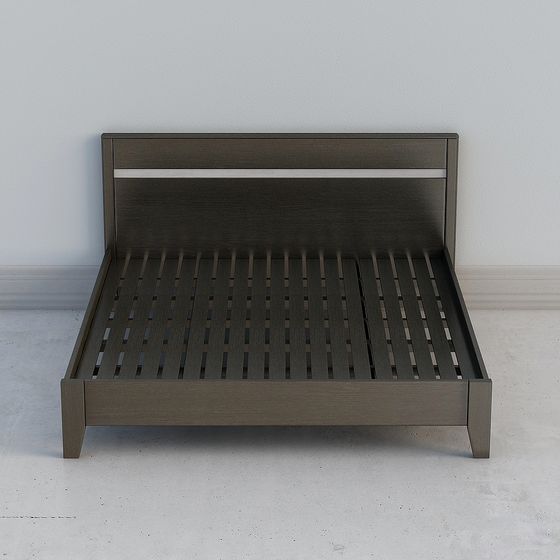 Urban Slat Bed 3D model